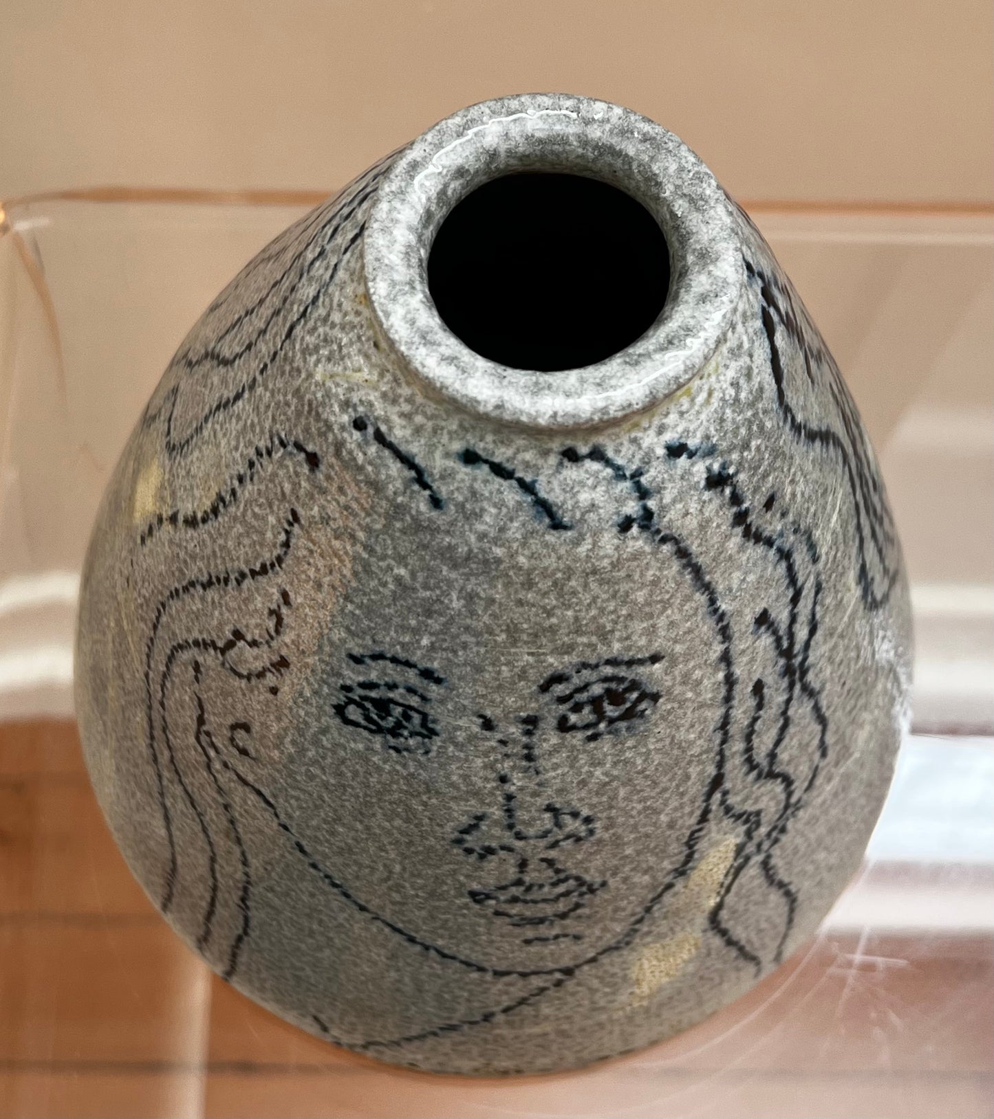 Philip Denst Ceramic Conical Vase
