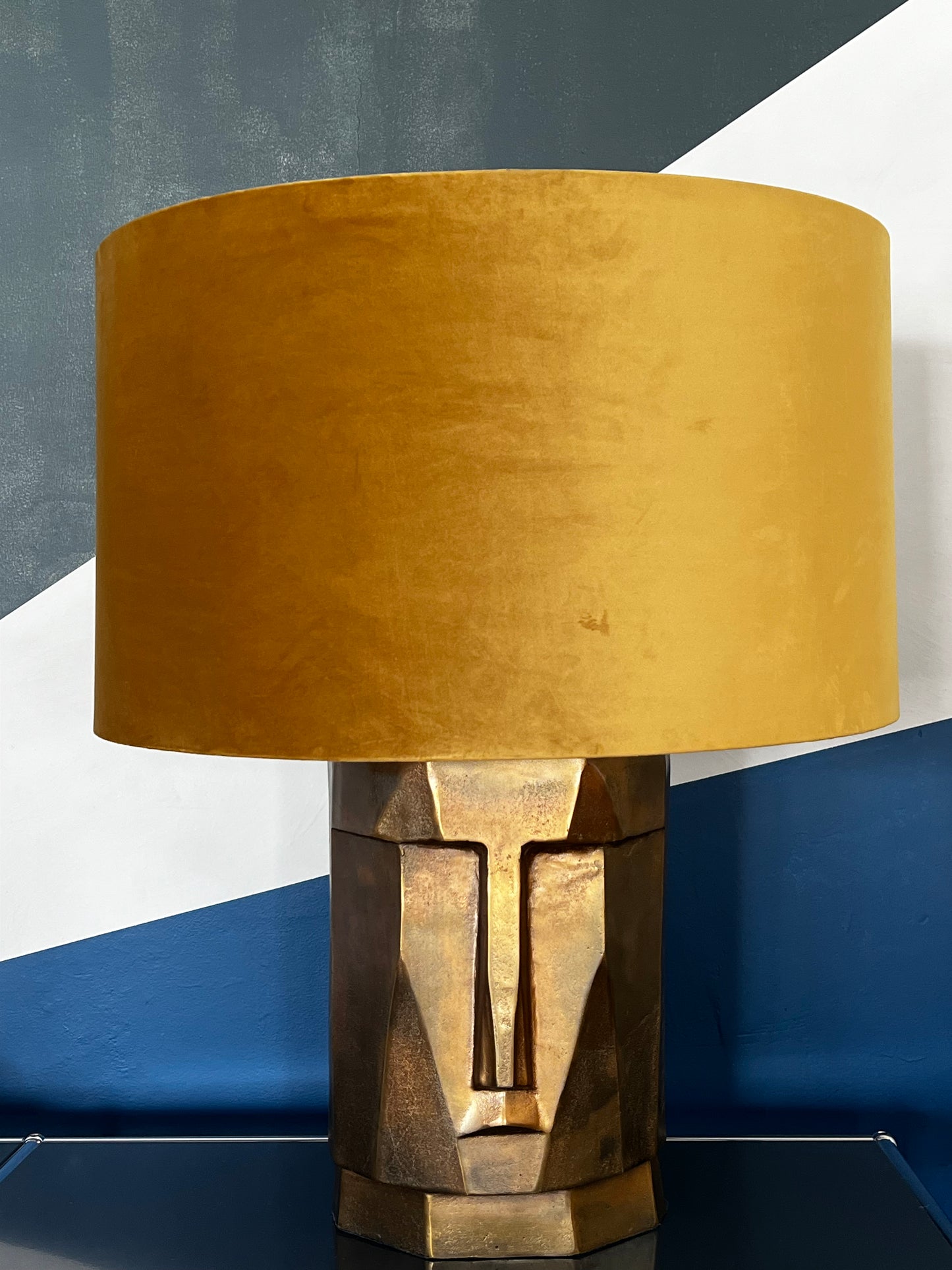 Brutalist Face Table Lamp