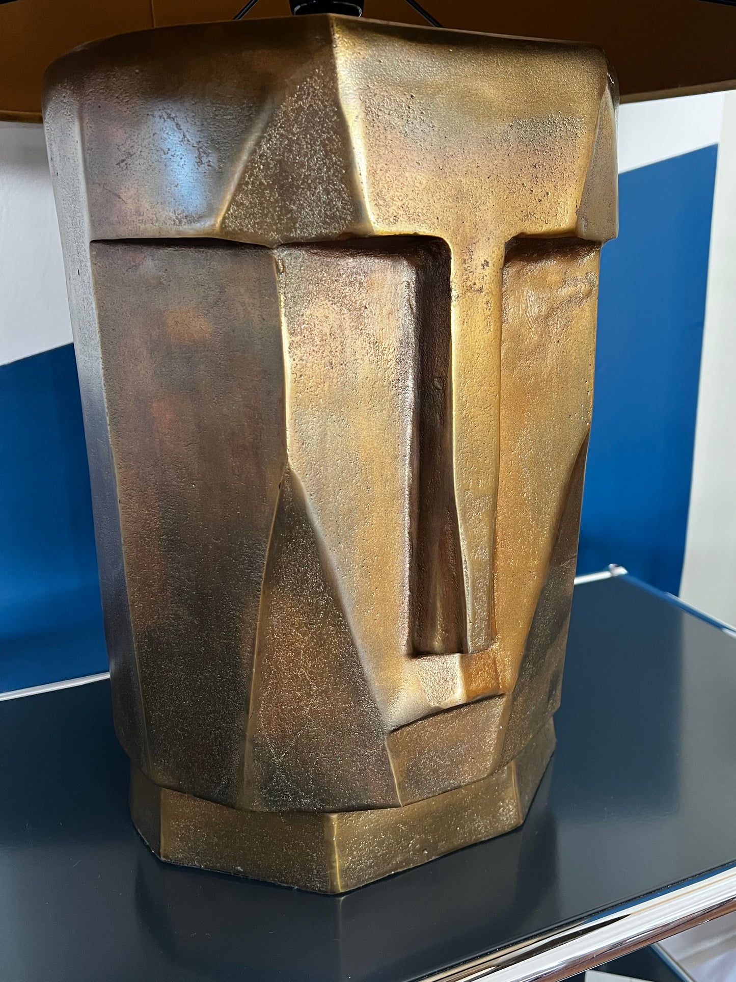 Brutalist Face Table Lamp