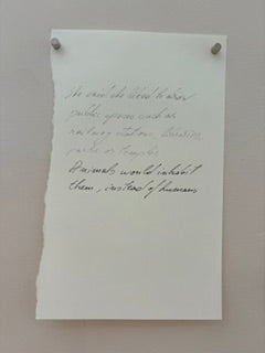handwritten glimpses of the past