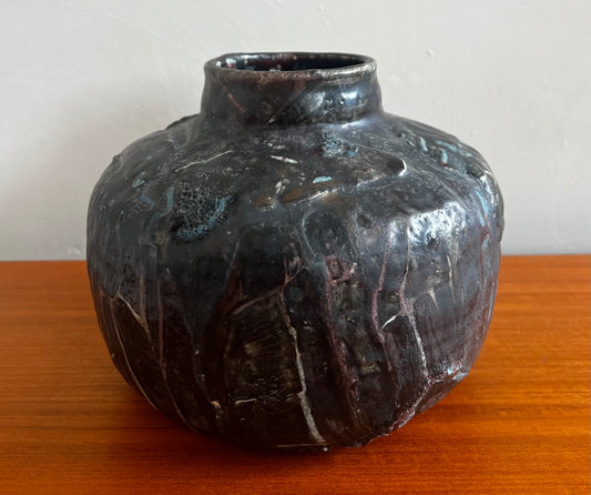 Wide Ceramic Vase