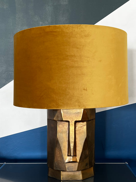 Brutalist Face Table Lamp